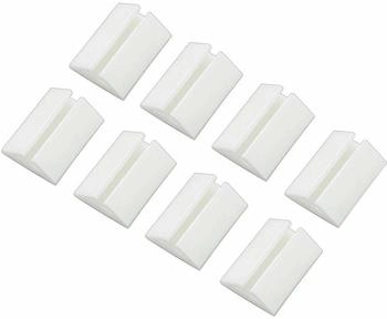 TRU Components Kabelhalter selbstklebend 1571994 Bündel-Ø-Bereich 2.50 bis 3.50mm Weiß 8St.
