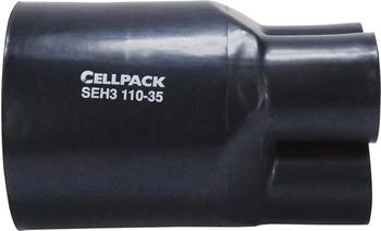 Cellpack Schrumpfschlauch Warmschrumpf-Aufteilkappe für 4-adrige SEH435-15 (1 x) (143556)