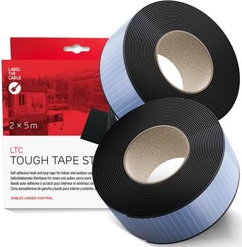 Label the Cable LTC Klettrolle Tough Tape Strap 5mx50mm B&uuml;ndeln&Ordnen schw (LTC 1610-5-50)
