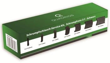 QUADRIOS QUAD 2004CA098 Schrumpfschlauch Kit Schrumpfrate 2:1 7 teilig