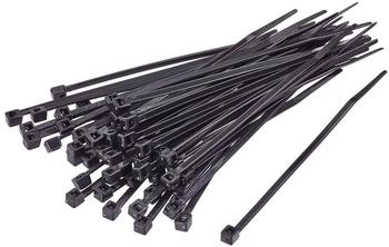 TRU Components TC-BT-750-8.8-UVB Kabelbinder 750mm 8.8mm Schwarz UV-Witterungsstabil 100St.