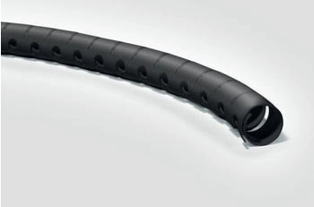 HellermannTyton Kabelschutz + Kabelführung Kabelbündelspiralschlauch schwarz (HWPP-8MM-PP-BK-Q1)