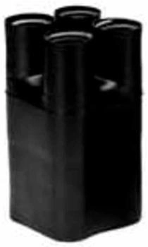 3M 5 Stück SKE 4F/5 Warmschrumpf Aufteilkappe Schwarz 4x 120 400 mm² (7000061605)