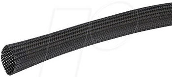 Lapp Mobility Kabelschutz + Kabelführung Geflechtschlauch Schwarz Polya (Kabelschlauch 1500 cm) (61721261)