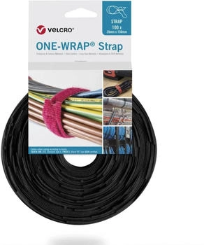 Velcro One Wrap 20x330mm 100 St.SchwzFRT VEL-OW64728