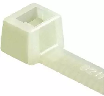 HellermannTyton 111-02519 Polyamid Transparent 100Stück(e) Kabelbinder (T 25 L)