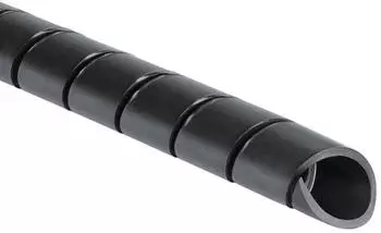 HellermannTyton SBPE9PEBK30M 161-41201 SBPE9-PE-BK-30M Spiralschlauch (30 m)