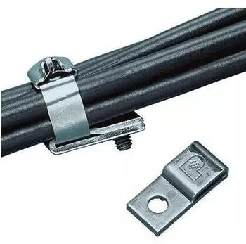 Panduit Cable Tie Mount Kabelbindersockel schraubbar nieten MTM1H-C Farblos 3 Stück