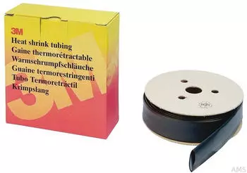 3M 15 Stück HSR 3000 Dünnwandiger Warmschrumpfschlauch auf Rolle Weiß 9/3 mm 7 m (7000099164)