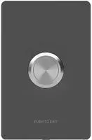 - exit button - white black