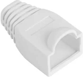 Lanberg RJ45-Stecker Schutzh&uuml;lle, wei&szlig;, 100er-Pack