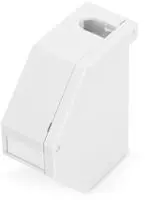DIGITUS Hutschienenadapter f&uuml;r 1x Keystone Module, IP20 Beschriftungsfeld,