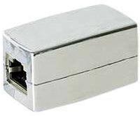 goobay 15027, goobay CAT 5e Modularkupplung, 2 x RJ45-Buchse, geschirmt,
