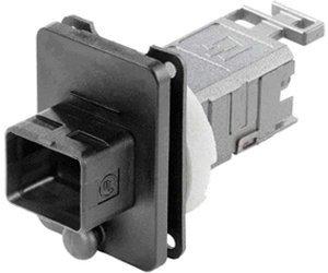 Weidmüller Flansch RJ45 IP 67 V4 werkzeuglos Cat. 6A