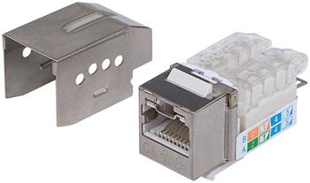 Intellinet Cat6A Modularbuchse geschirmt FTP Keystone (790789)