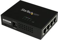 StarTech.com 4 Port Gigabit midspan - PoE+ Injektor