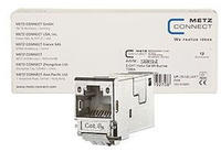 METZ CONNECT E-DAT modul Cat.6A 8(8) jack - Modulare Eingabe - CAT 6a - STP - RJ-45 -