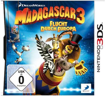 Namco Madagascar 3: Flucht durch Europa (3DS)