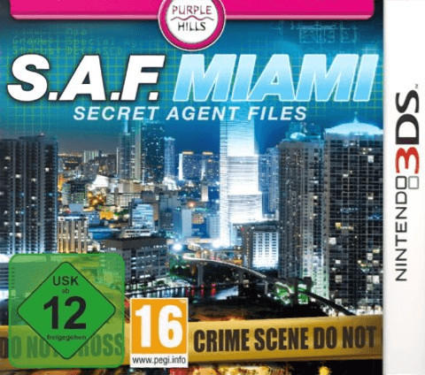 Purple Hills S.A.F.: Miami - Secret Agent Files (3DS)