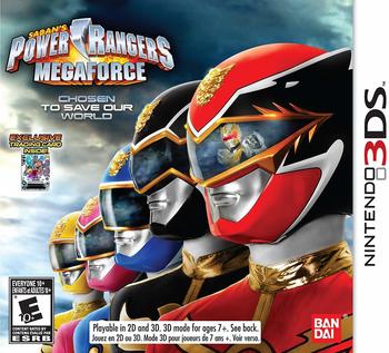 Ubisoft Power Rangers Megaforce (ESRB) (3DS)