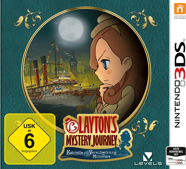 Nintendo Layton's Mystery Journey: Katrielle und die Verschwörung der Millionäre (3DS)