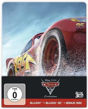 Disney Pixar Cars 3 - Evolution 3D (+2D) (Steelbook) [Blu-ray]