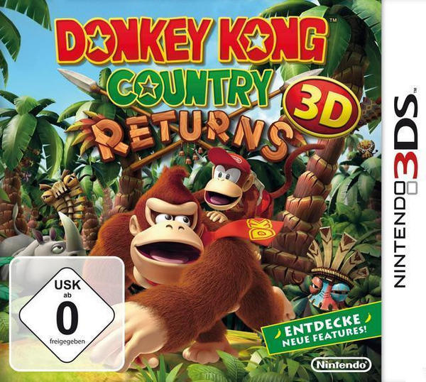 Nintendo Donkey Kong Country Returns 3D Selects [3Ds]