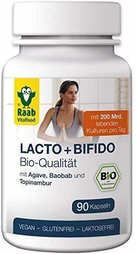 Raab Vitalfood Bio Lacto + Bifido Kapseln (90 Stk.)