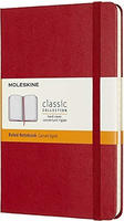 Moleskine 626628, Moleskine Notizbuch Classic (A5, Liniert) (626628) Rot