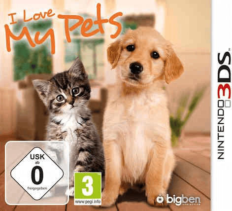 Bigben Interactive I Love My Pets (3DS)
