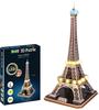 Revell 32184637-10803422, Revell 84tlg. LED-3D-Puzzle "Eiffelturm " - ab 10 Jahren,