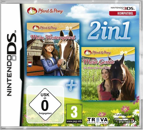 TREVA Entertainment 2in1: Mein Westernpferd + Mein Gestüt: Ein Leben für die Pferde (DS)