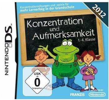 Konzentration und Aufmerksamkeit 1. - 4. Klasse 2012 (DS)