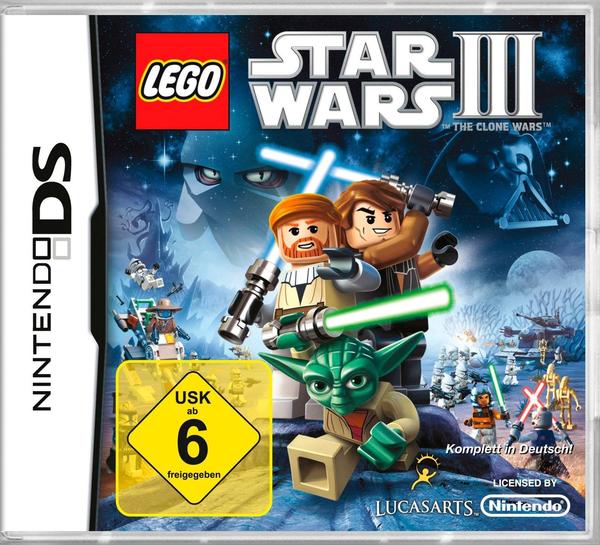 LucasArts Lego Star Wars 3: The Clone Wars Nintendo 3DS, Software Pyramide