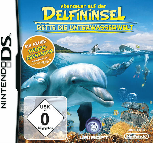 Ubisoft Abenteuer auf der Delfininsel: Rette die Unterwasserwelt (DS)