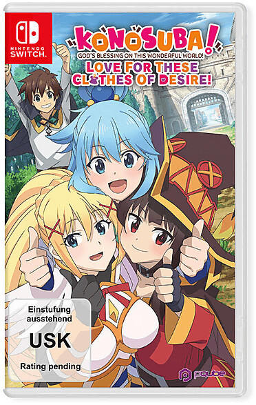 Konosuba! God's Blessing on this wonderful World! Love For These Clothes Of Desire! (Switch)