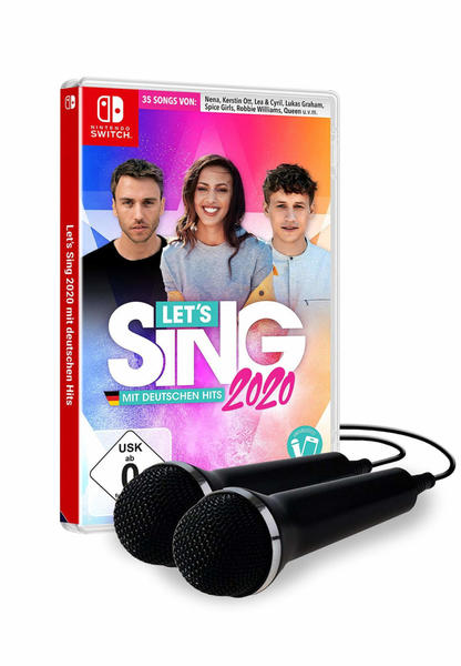 Koch Media Let's Sing 2020 mit Deutschen Hits + 2 Mikrofone (Switch)