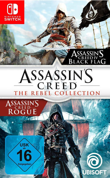 Assassin's Creed: The Rebel Collection (Assassin's Creed IV: Black Flag + Rouge) (Switch)