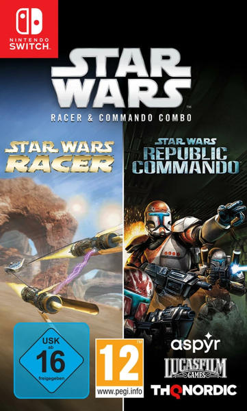 Star Wars: Racer & Commando Combo: Star Wars: Racer + Star Wars: Republic Commando (Switch)