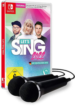 Let's Sing 2022 mit deutschen Hits + 2 Mikrofone (Switch)