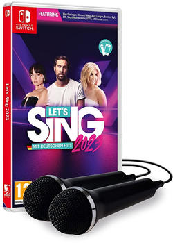 Let's Sing 2023 mit deutschen Hits + 2 Mikrofone (AT-Fassung) (Switch)