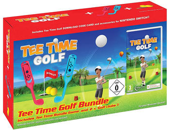 Tee Time Golf: Bundle inklusive 2 Golfschläger (Switch)