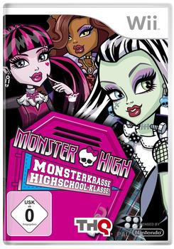 THQ Monster High: Die Monsterkrasse Highschool Klasse (Wii)