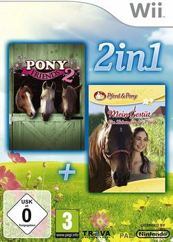 Pony Friends 2 + Mein Gestüt: Ein Leben für die Pferde (Wii)