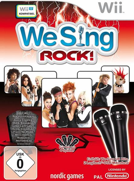 We Sing: Rock! + Mikrofone (Wii)