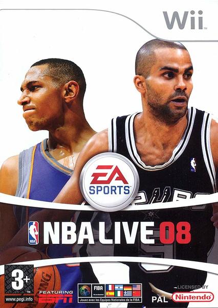 Electronic Arts NBA Live 08 (PEGI) (Wii)