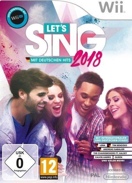Ravenscourt Let's Sing 2018 mit Deutschen Hits + 2 Mikrofone (Wii)