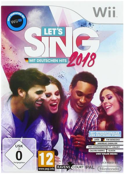 Ravenscourt Let's Sing 2018 mit Deutschen Hits (Wii)