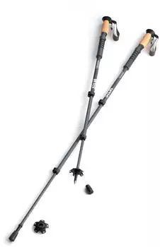 Silva Wanderst&ouml;cke Alu/Kork schwarz (38121)