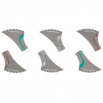 Komperdell Nordic Walking 2-Color Vulcanized Pads (1029925) light grey
